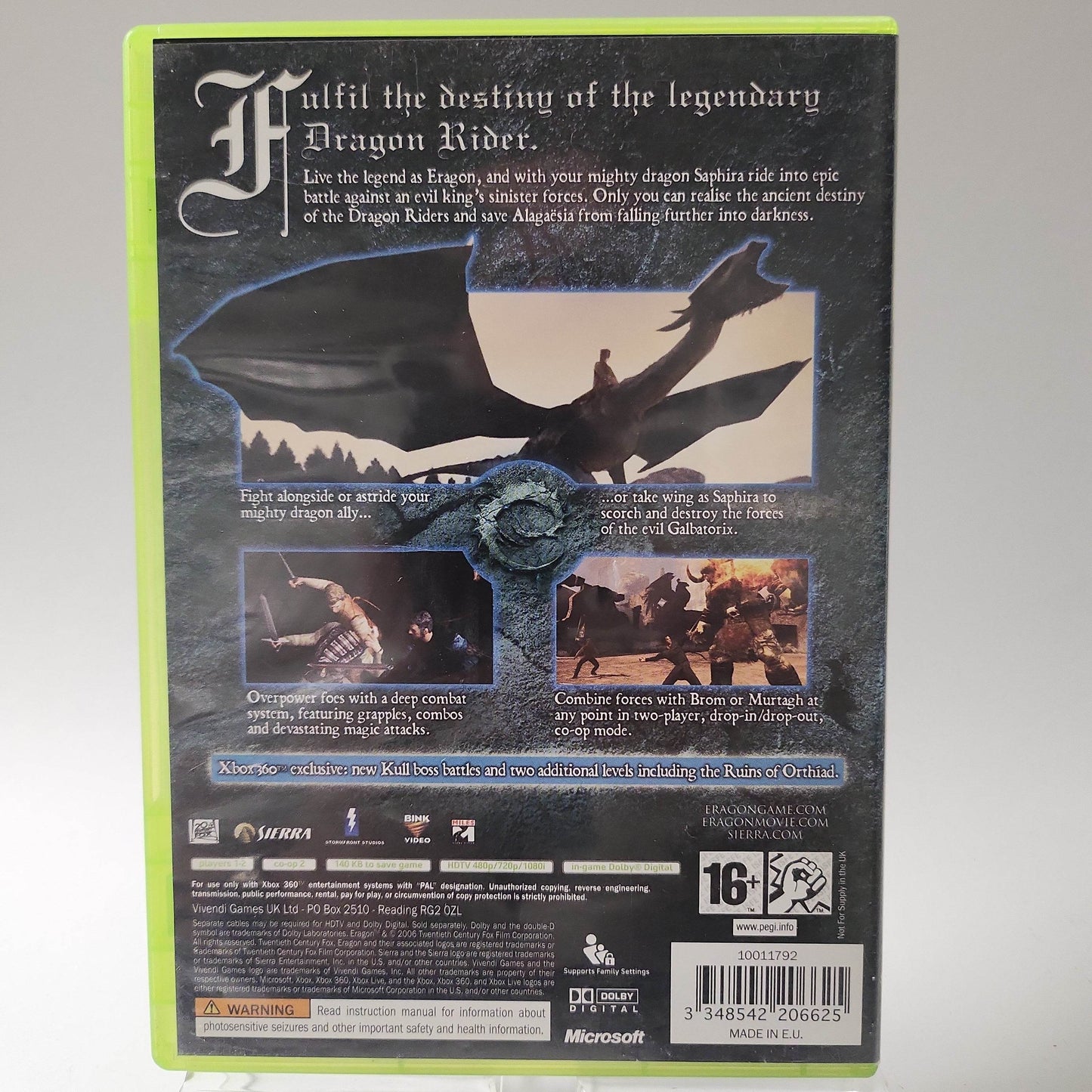 Eragon Xbox 360 - Feniks Gameshop