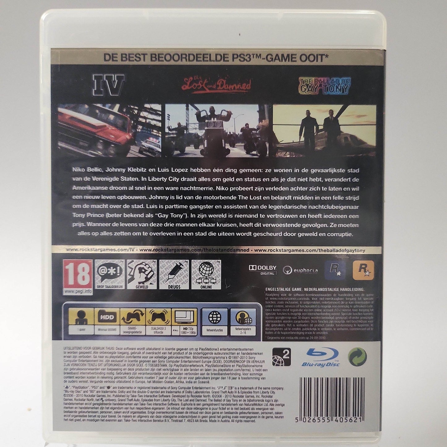 Grand Theft Auto IV the Complete Edition Playstation 3 - Feniks Gameshop