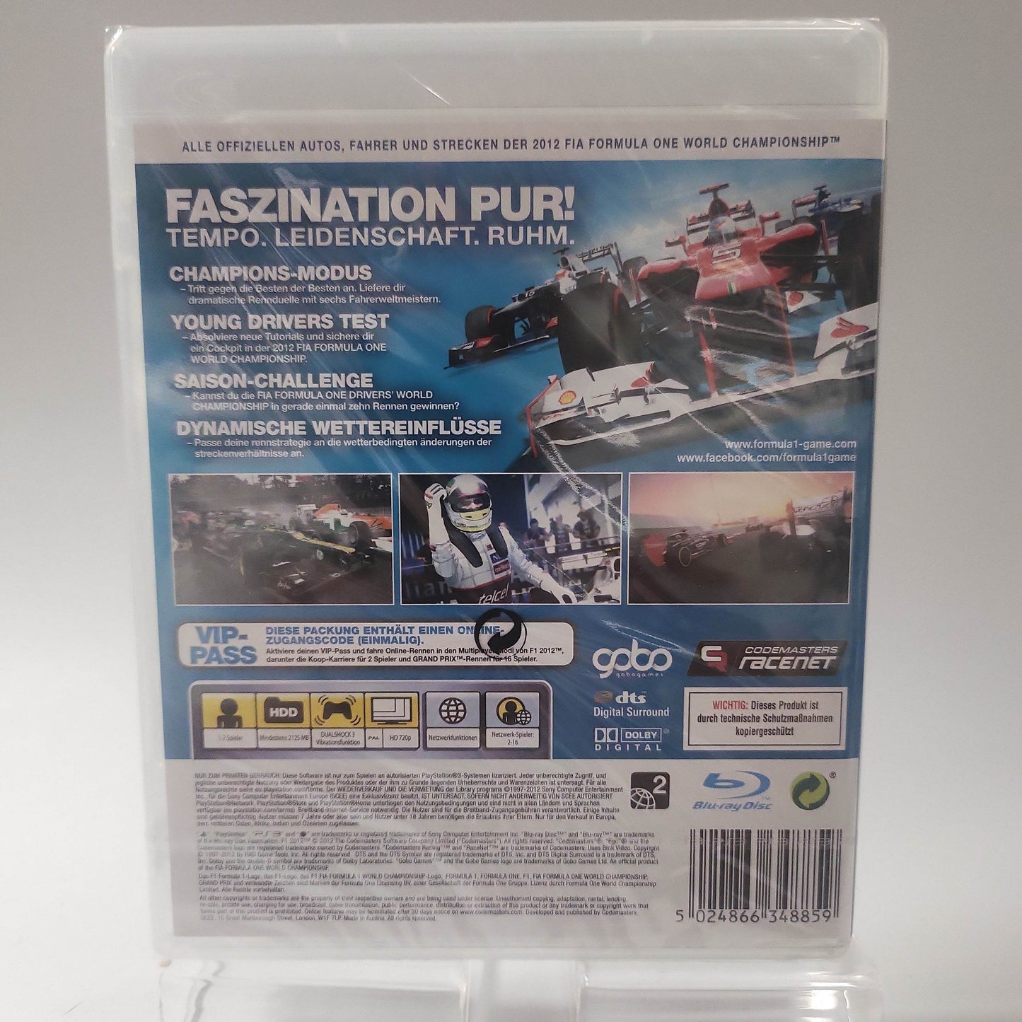 F1 2012 Geseald Duits Playstation 3 - Feniks Gameshop