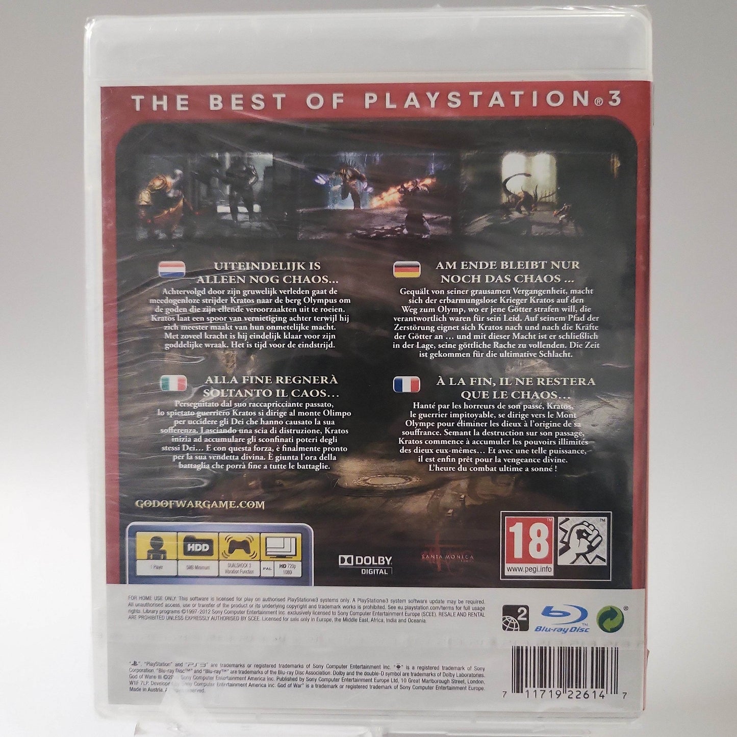God of War III Essentials geseald Playstation 3 - Feniks Gameshop