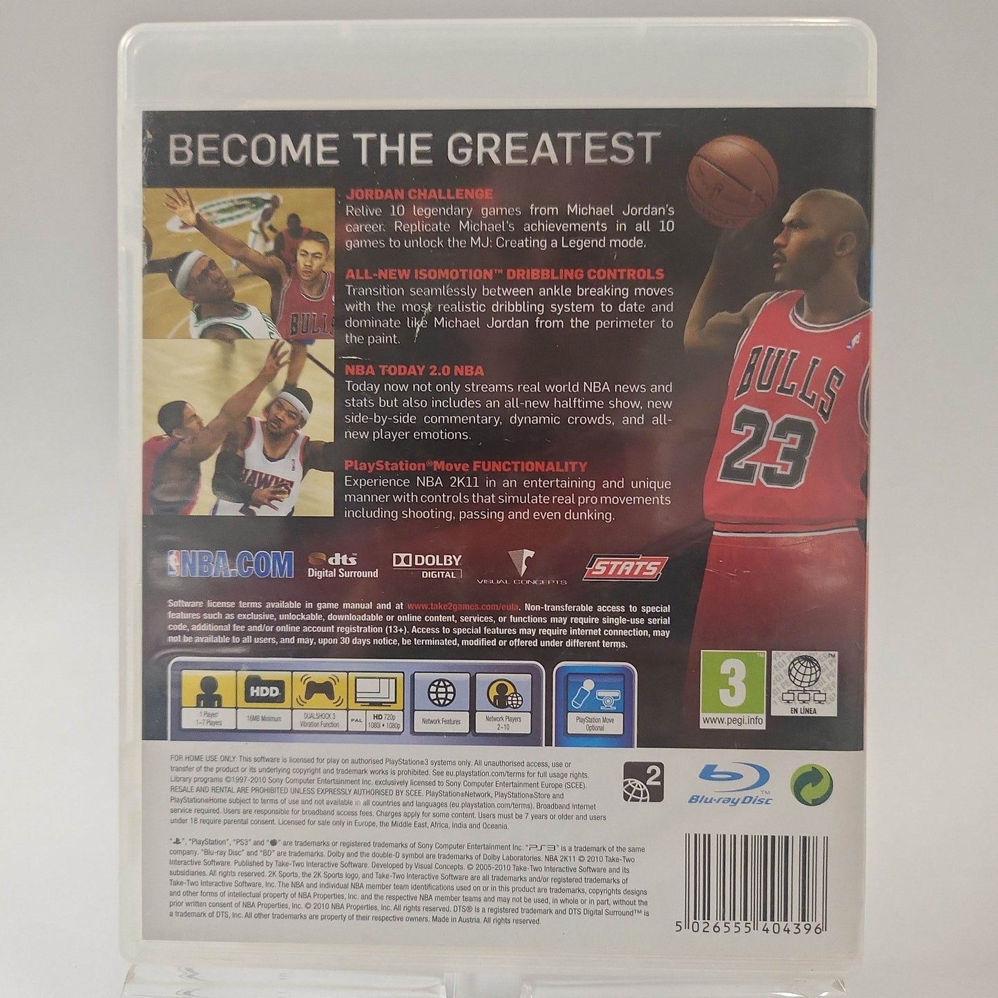 NBA 2K 11 (No Book) Playstation 3 - Feniks Gameshop