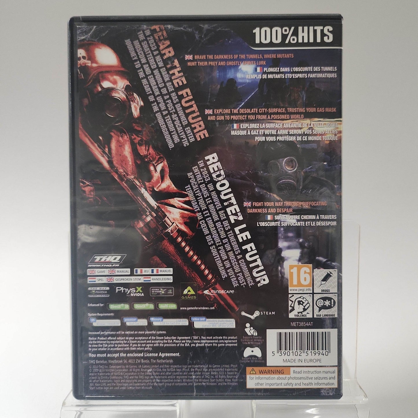 Metro 2033 (No Book) PC - Feniks Gameshop