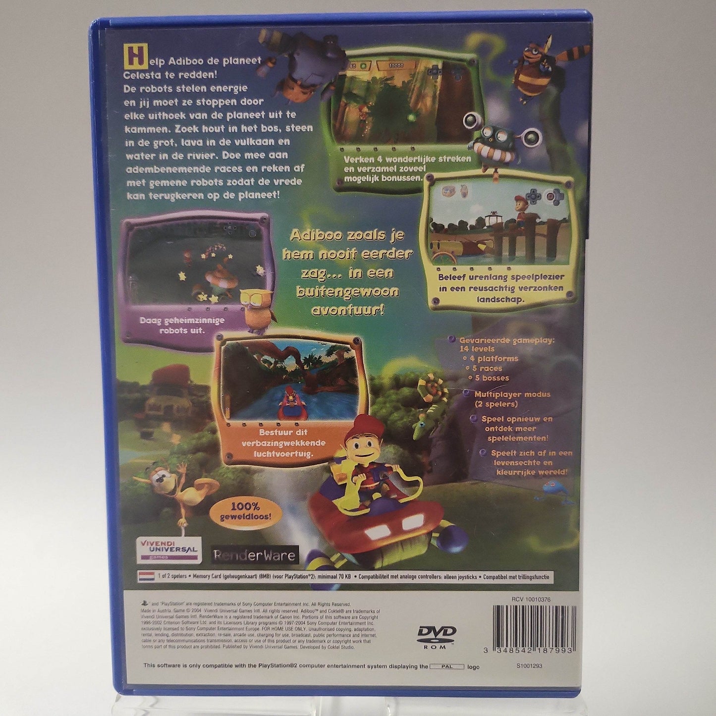 Adiboo en de Energiedieven Playstation 2 - Feniks Gameshop