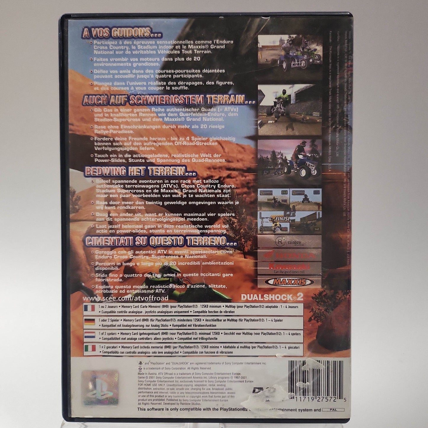ATV Offroad Playstation 2 - Feniks Gameshop