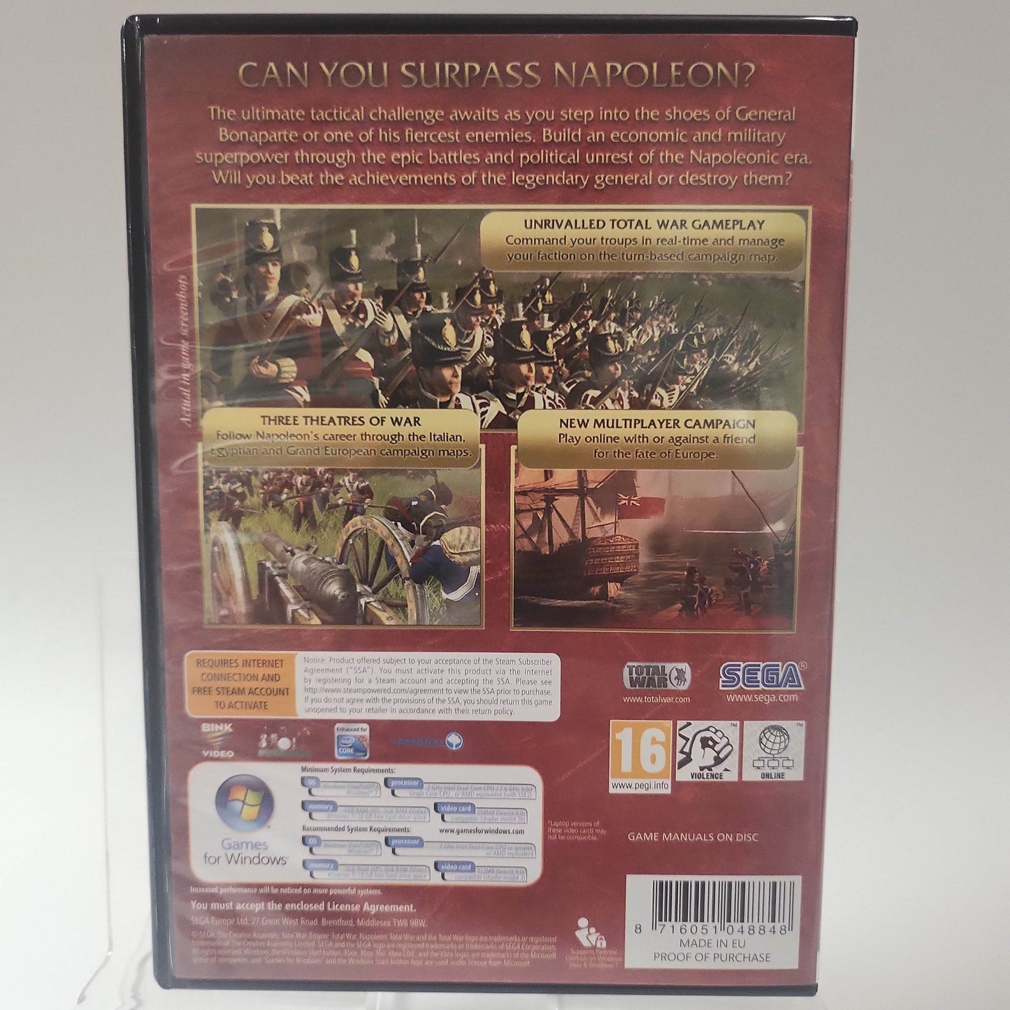Napoleon Total War (No Book) PC - Feniks Gameshop