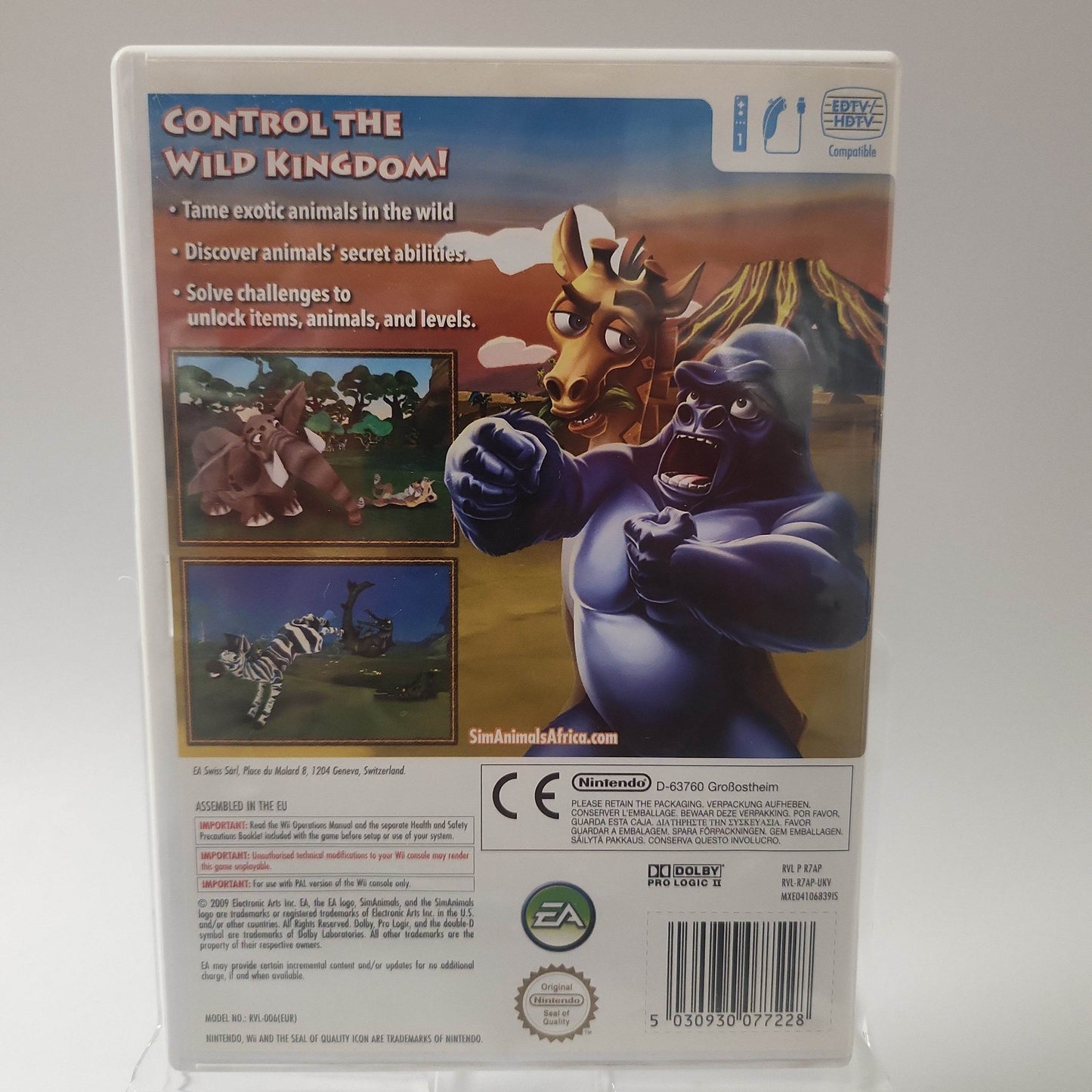 Sim Animals Africa Nintendo Wii - Feniks Gameshop