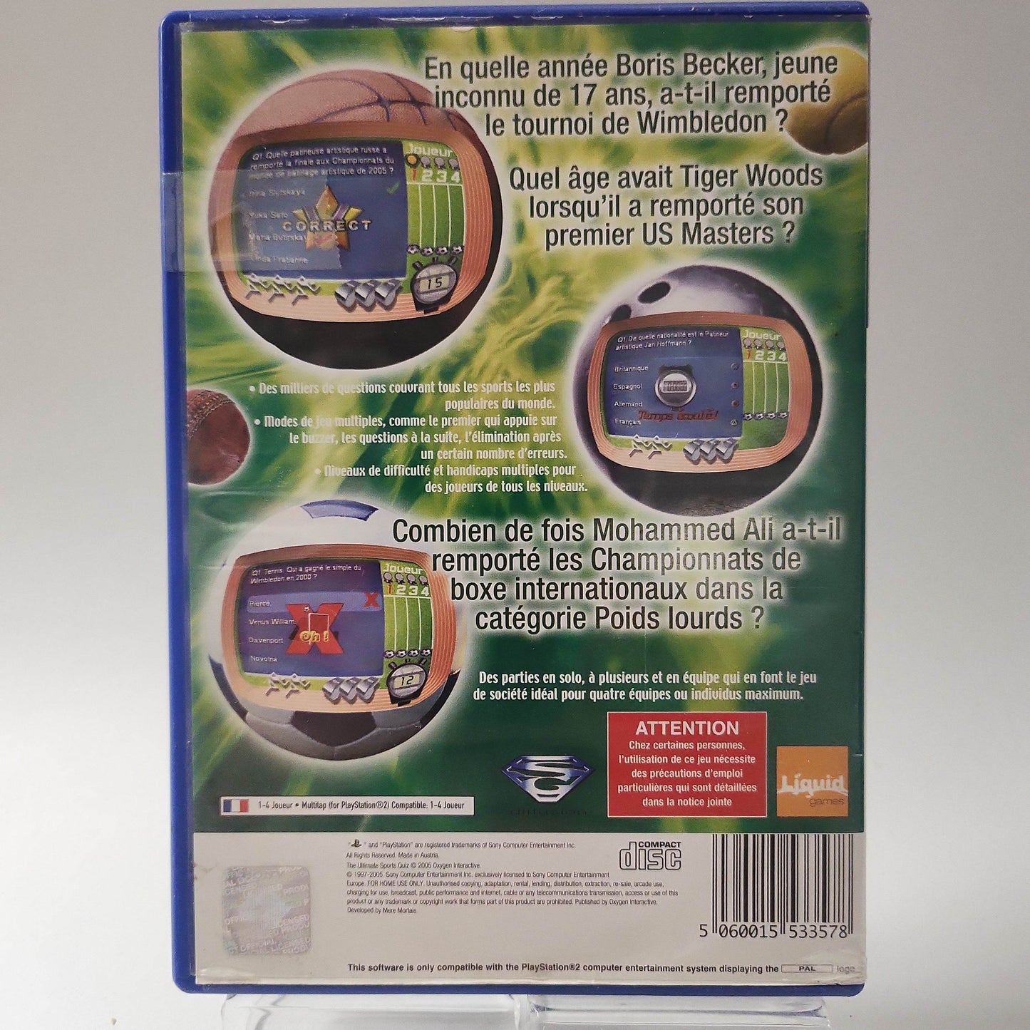 Collection Quizz Sport Playstation 2 - Feniks Gameshop