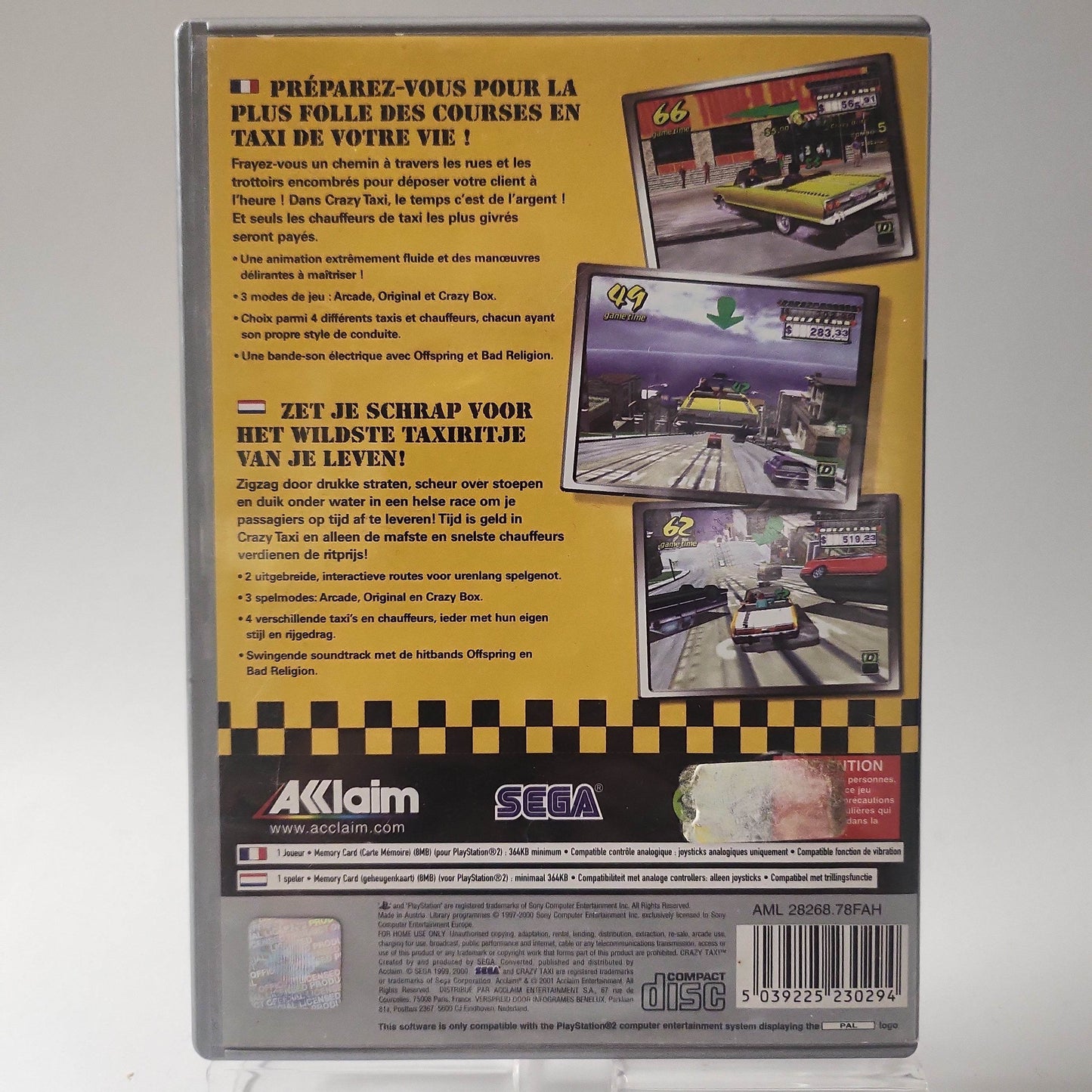 Crazy Taxi Platinum Playstation 2 - Feniks Gameshop