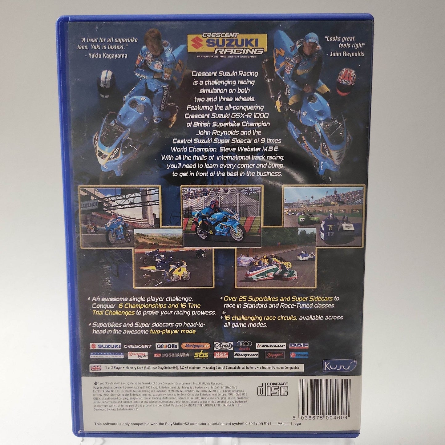 Cresent Suzuki Racing Playstation 2 - Feniks Gameshop