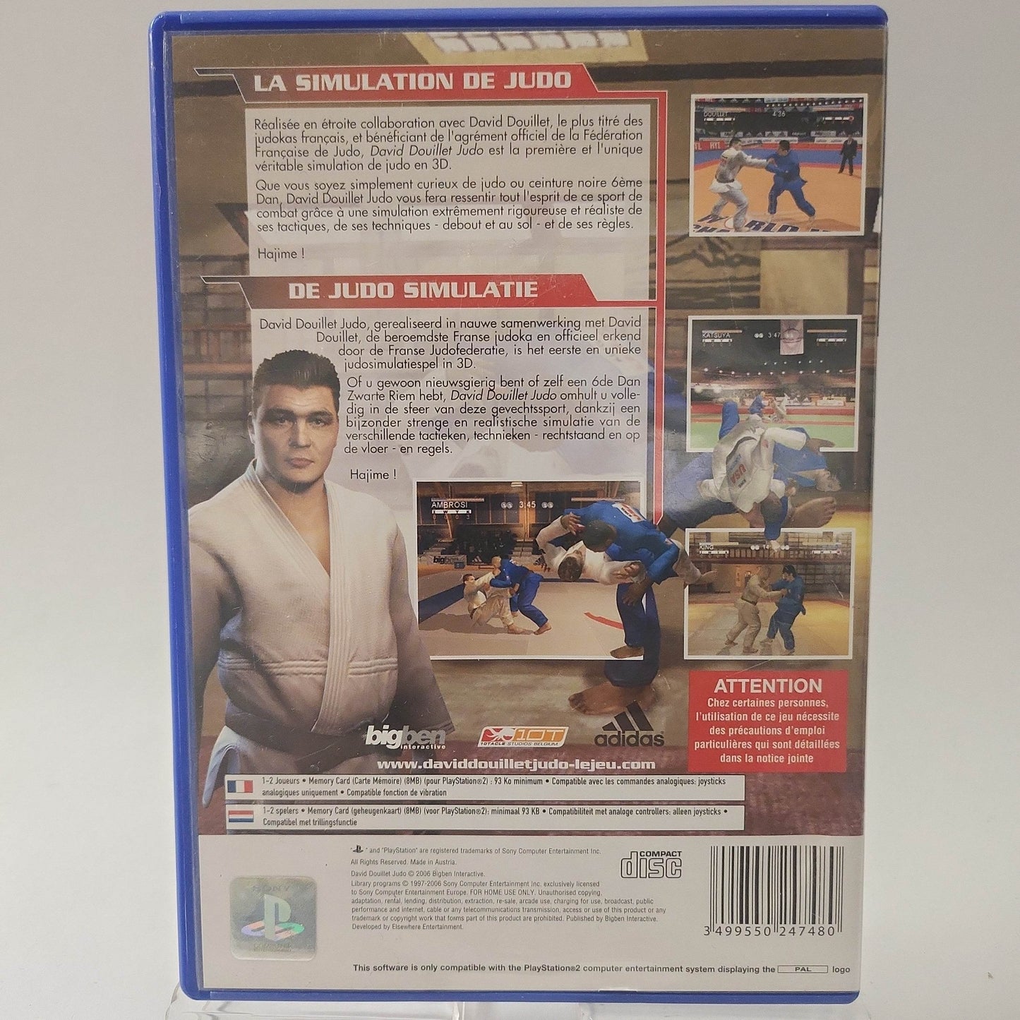 David Douillet Judo Playstation 2 - Feniks Gameshop