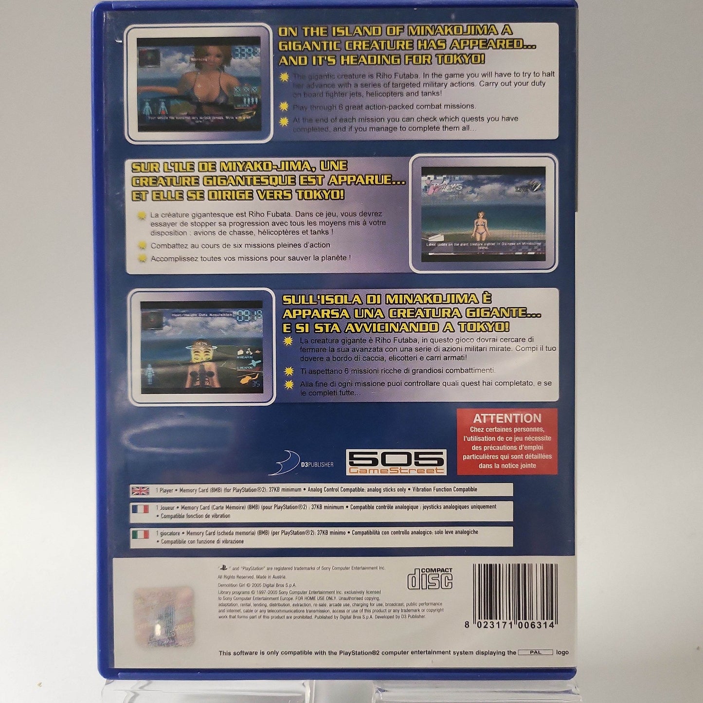 Demolition Girl Playstation 2 - Feniks Gameshop