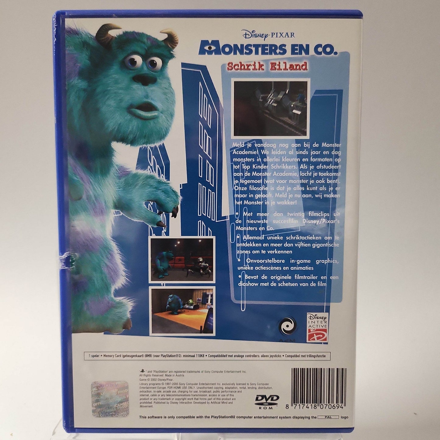 Disney Pixar Monsters en Co Schrik Eiland Playstation 2 - Feniks Gameshop