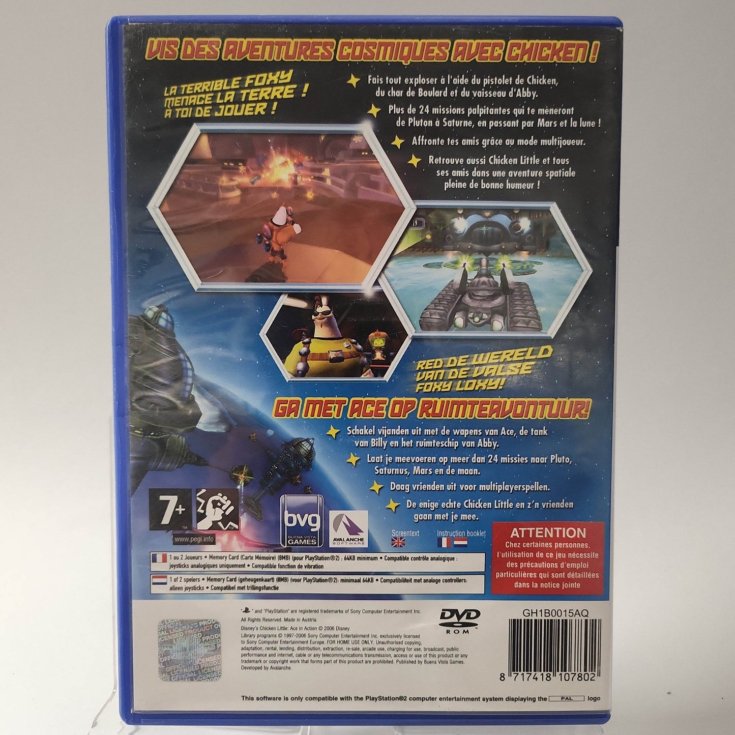 Disney's Chicken Little Ace in Action Playstation 2 - Feniks Gameshop