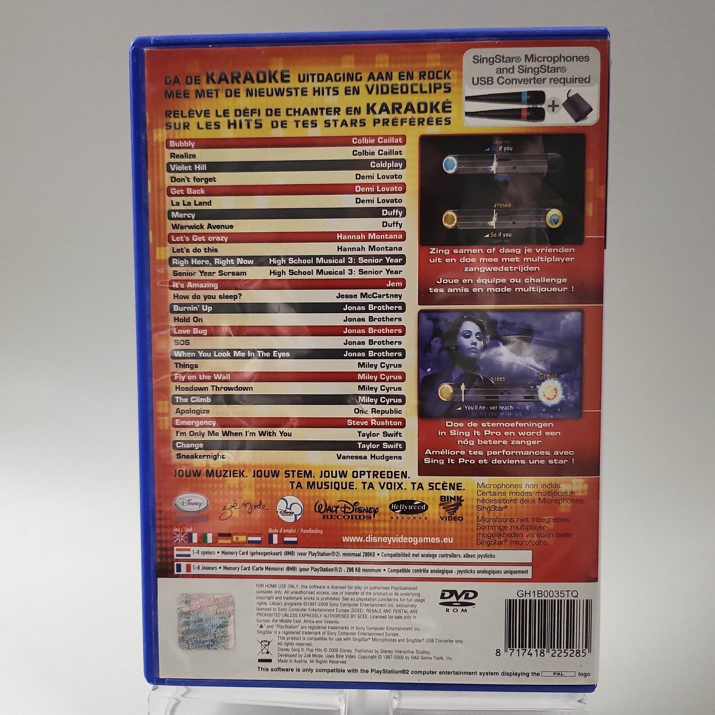 Disney Sing It Pop Hits Playstation 2 - Feniks Gameshop