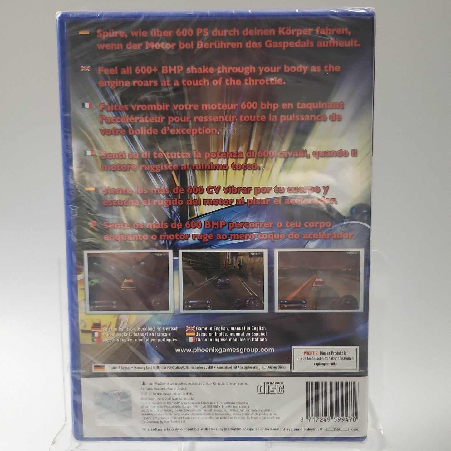 Drag Racer USA geseald Playstation 2 - Feniks Gameshop