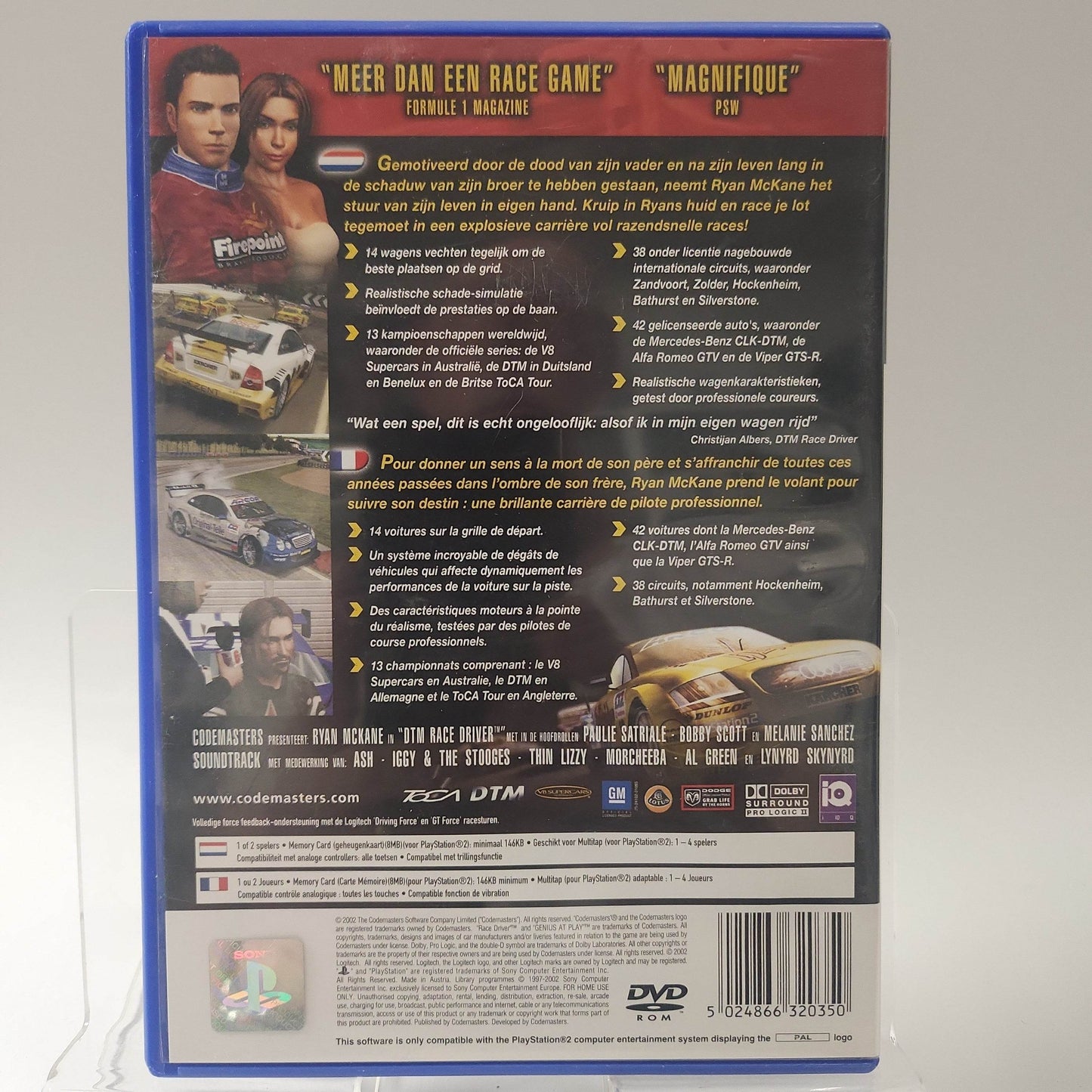 DTM Race Driver Playstation 2 - Feniks Gameshop