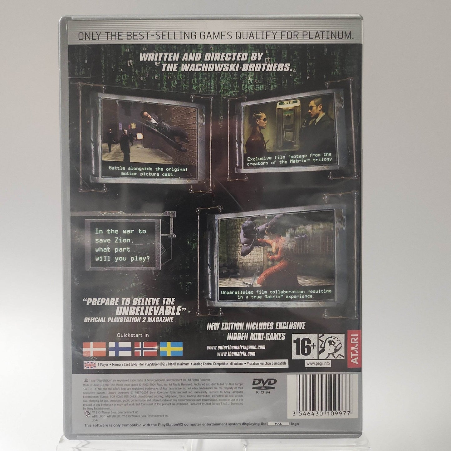 Enter the Matrix Platinum Playstation 2 - Feniks Gameshop