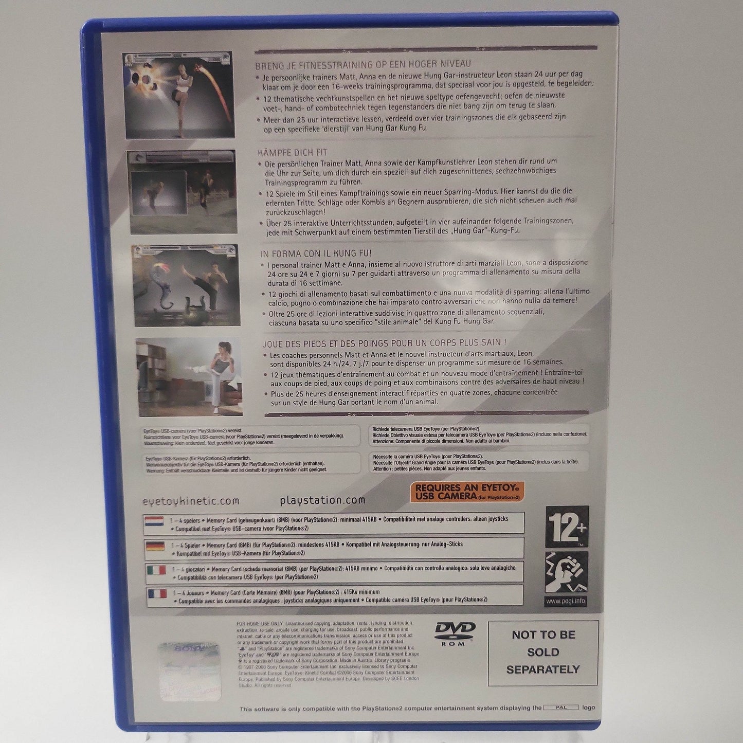 Eye Toy: Kinetic Combat Playstation 2 - Feniks Gameshop