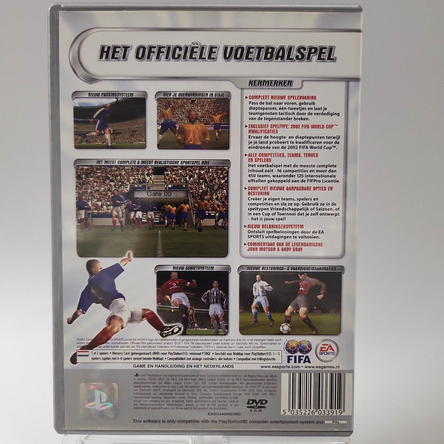 FIFA Football 2002 Platinum Edition Playstation 2 - Feniks Gameshop