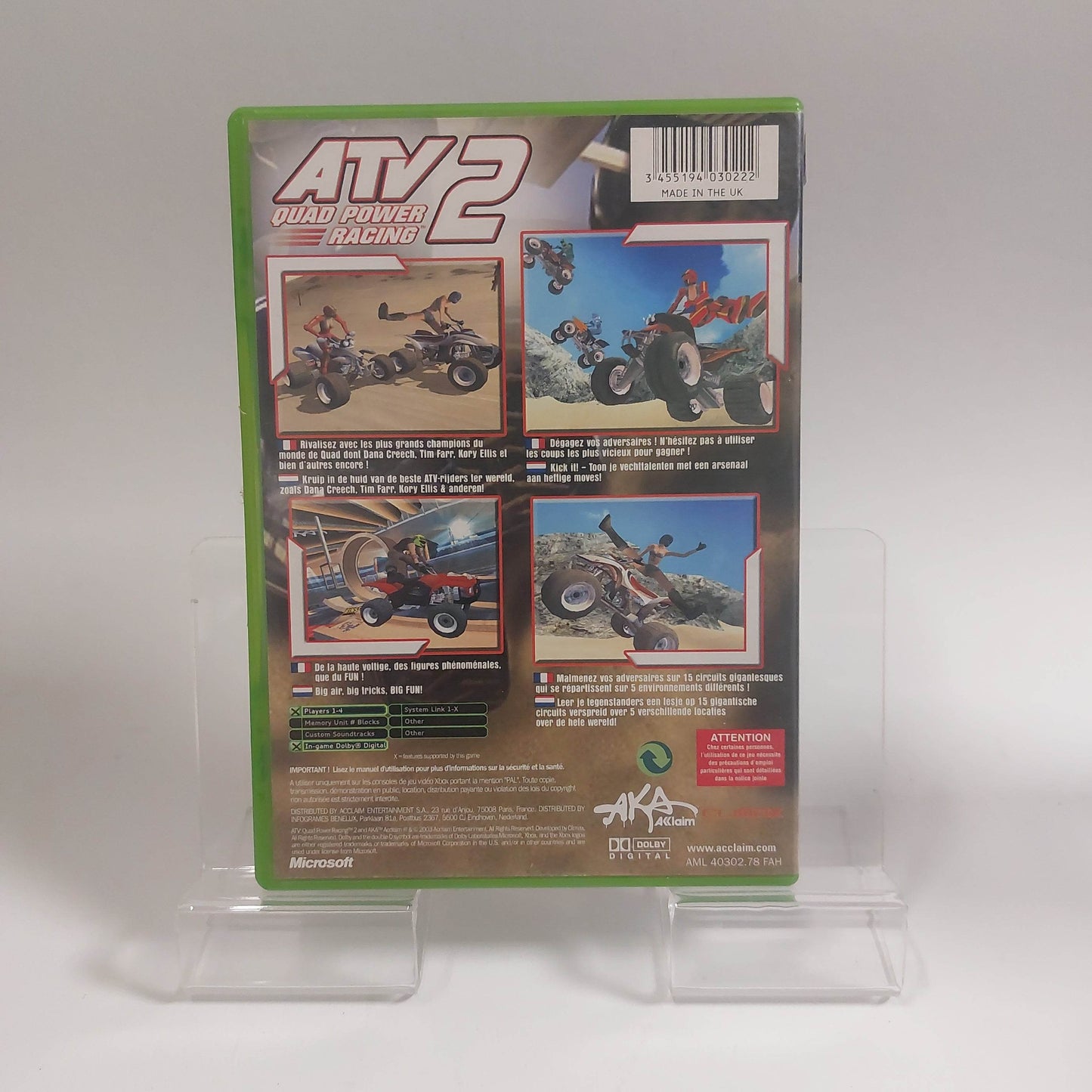 ATV: Quad Power Racing 2 Xbox Original - Feniks Gameshop