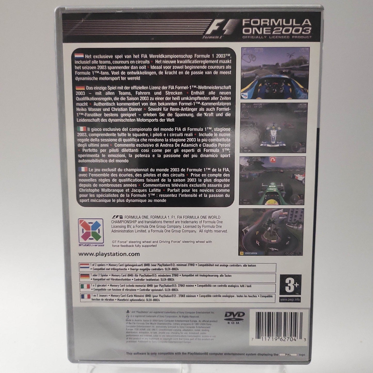 Formula One 2003 Platinum Edition Playstation 2 - Feniks Gameshop