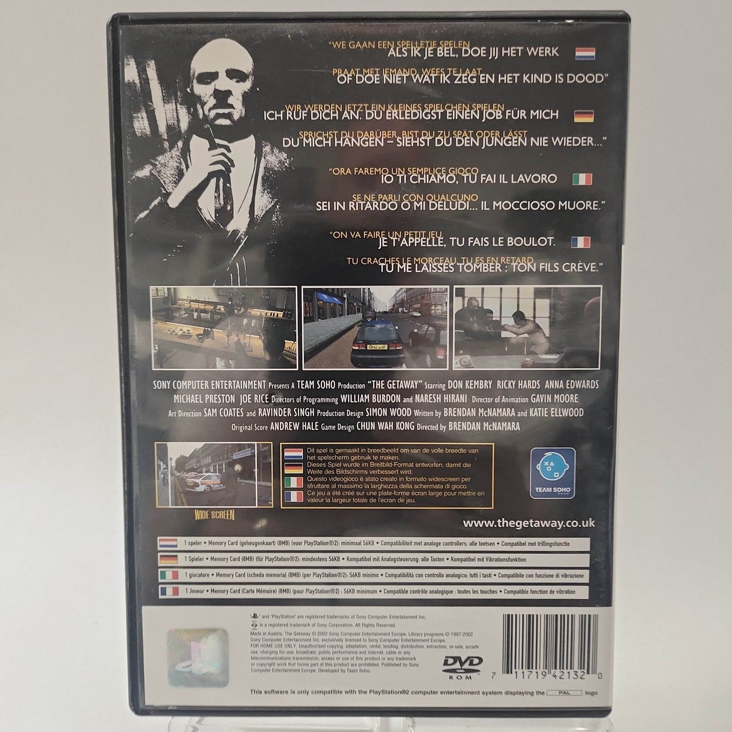Getaway Playstation 2 - Feniks Gameshop