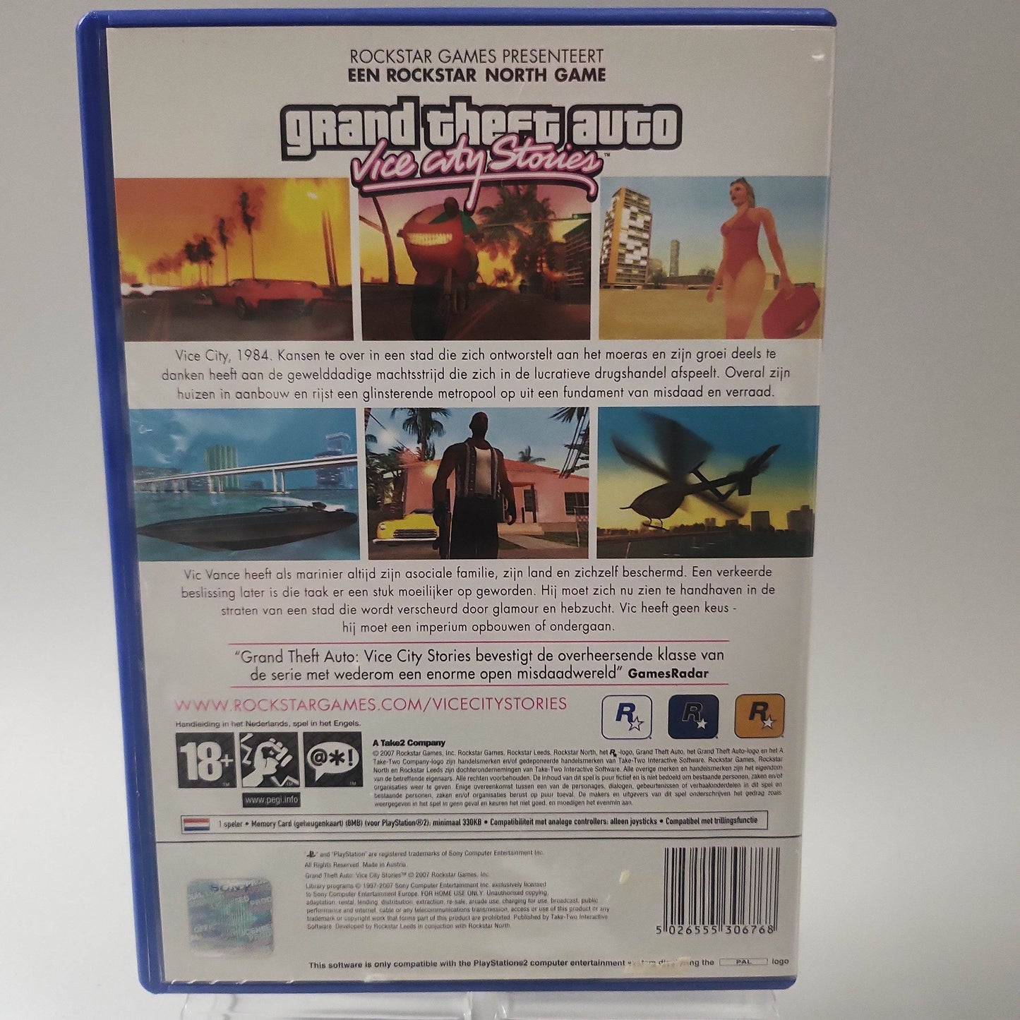 Grand Theft Auto Vice City Stories (No Map) Playstation 2 - Feniks Gameshop