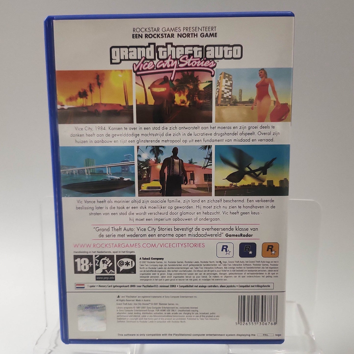 Grand Theft Auto Vice City Stories (No Book) Playstation 2 - Feniks Gameshop