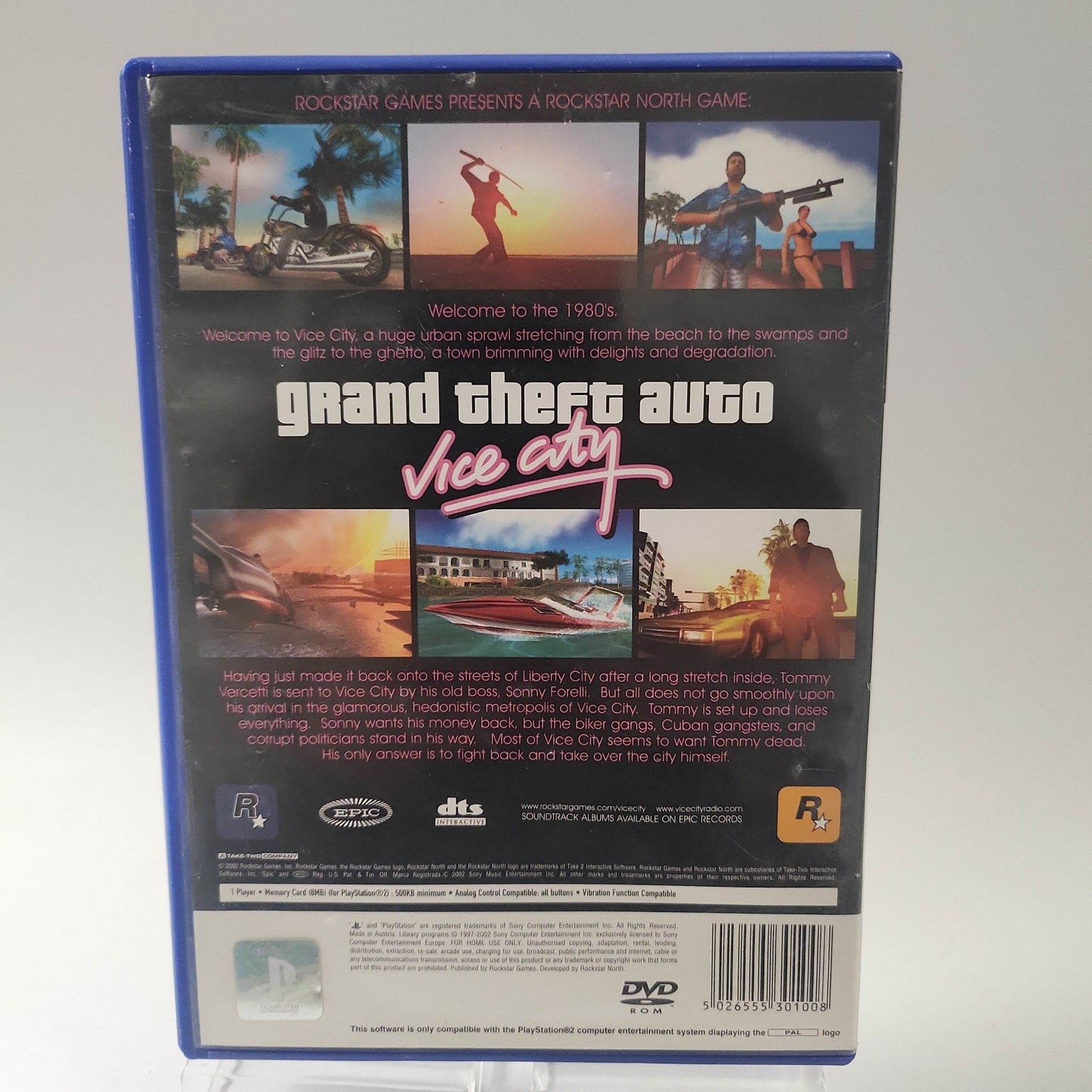 Grand Theft Auto Vice City (No Book, No Map) Playstation 2 - Feniks Gameshop
