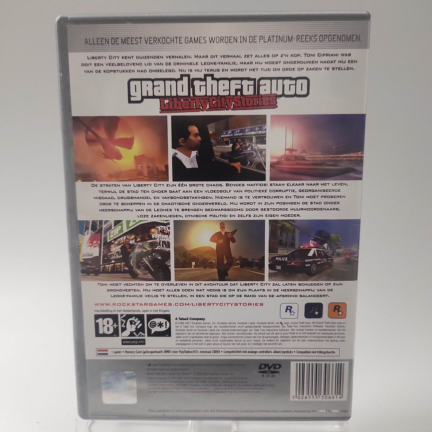 Grand Theft Auto: Liberty City Stories Platinum Ps2 - Feniks Gameshop