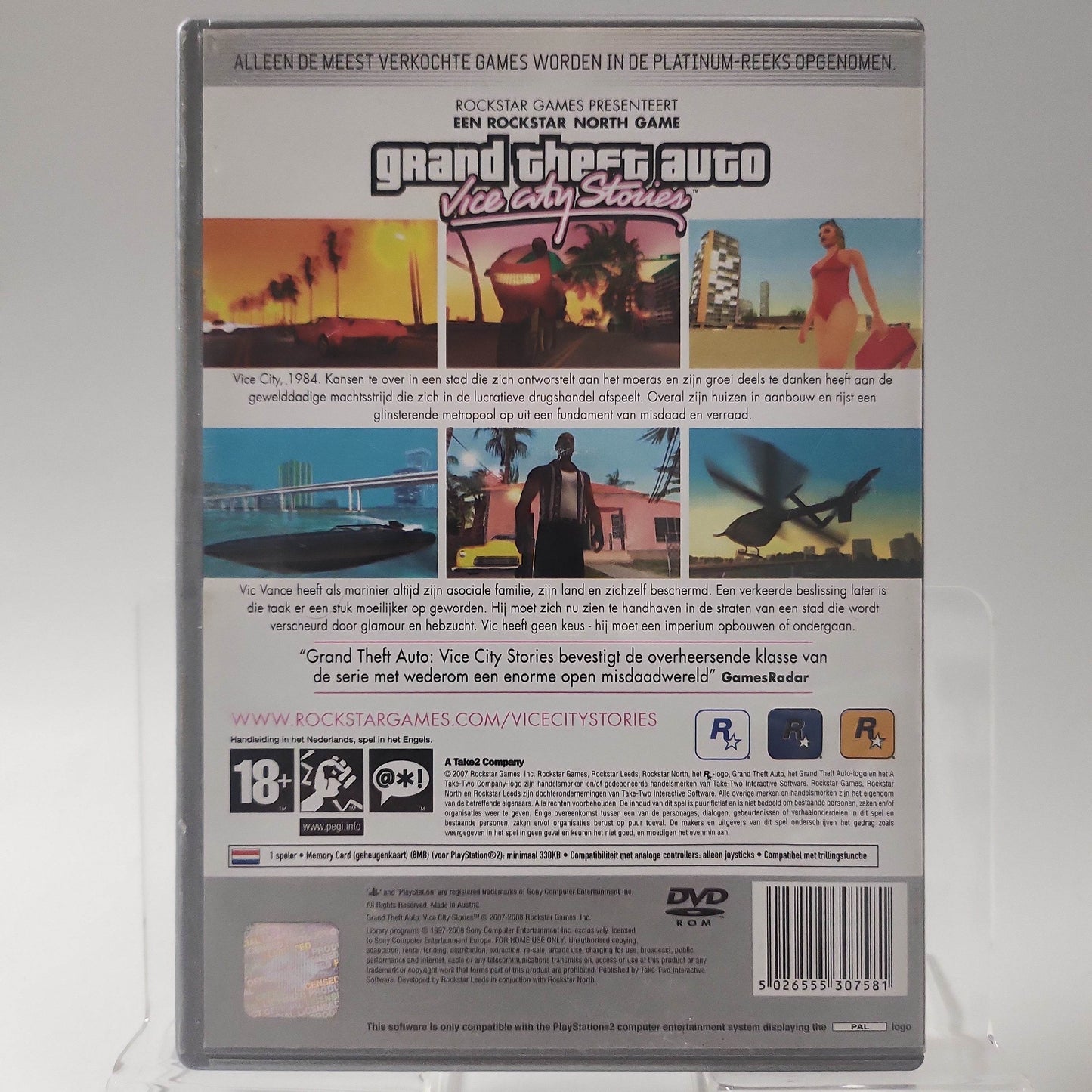 Grand Theft Auto Vice City Stories Pl (No Map, No Book) PS2 - Feniks Gameshop