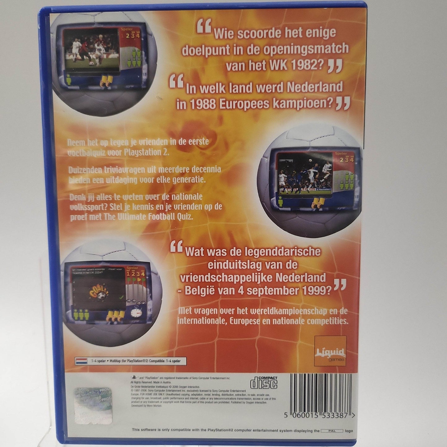 Grote Nederlandse Voetbalquiz Playstation 2 - Feniks Gameshop