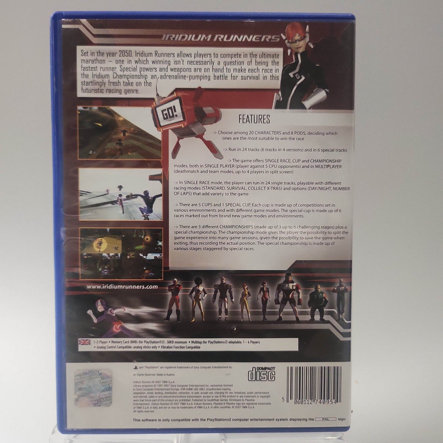 Iridium Runners Playstation 2 - Feniks Gameshop