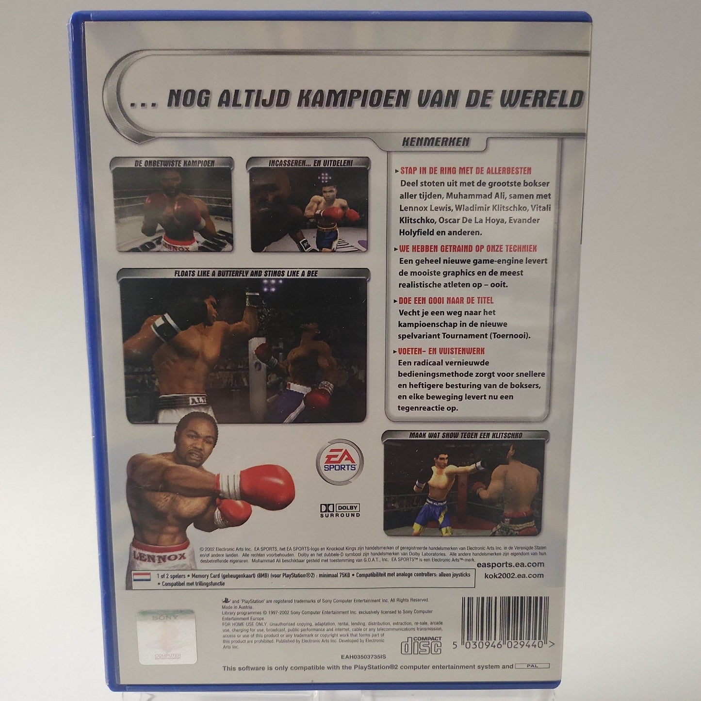 Knockout Kings 2002 (No Book) Playstation 2 - Feniks Gameshop