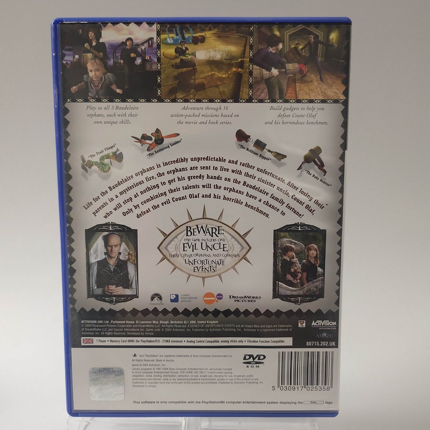 Lemony Snicket's A Series of Unfortunate Events PS2 - Feniks Gameshop