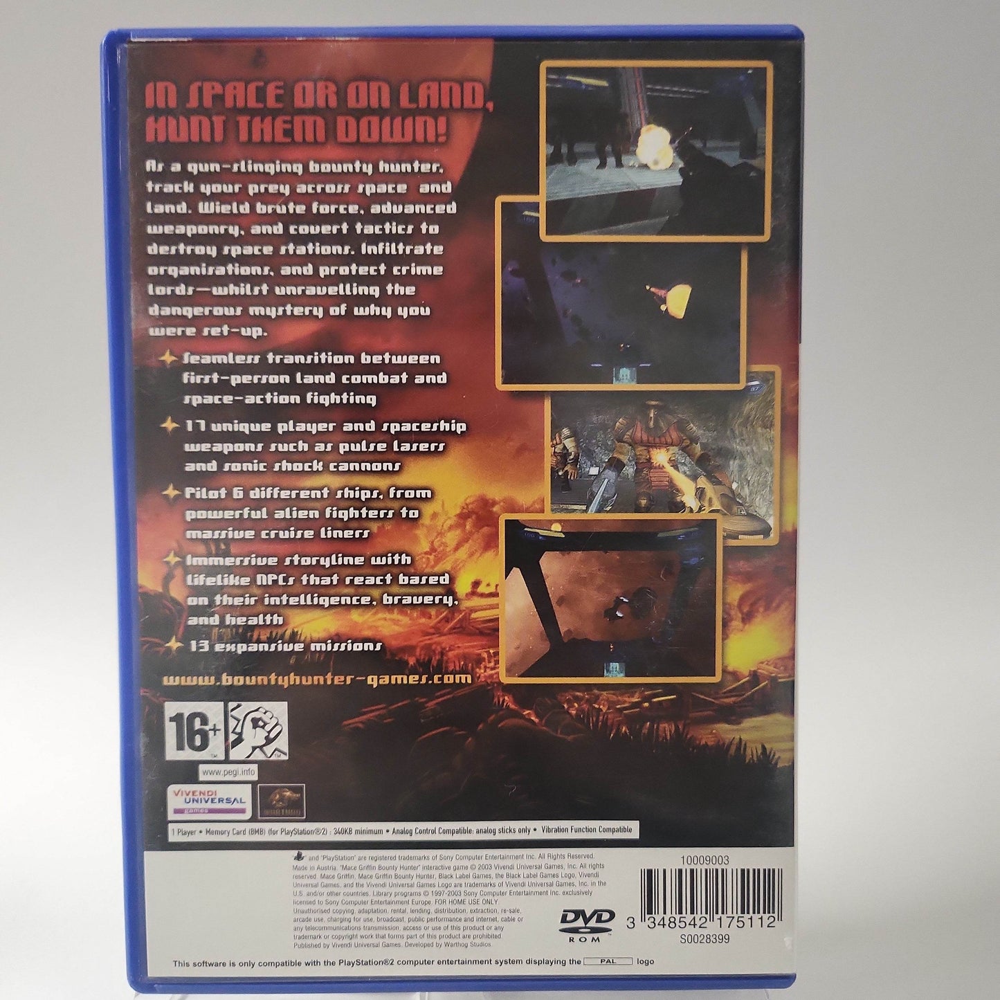 Mace Griffin Bounty Hunter Playstation 2 - Feniks Gameshop