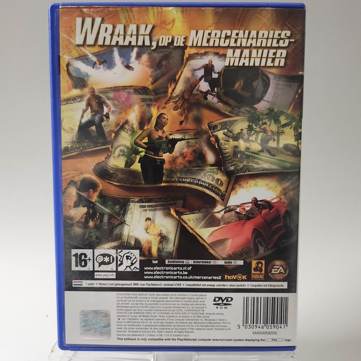 Mercenaries 2 World in Flames Playstation 2 - Feniks Gameshop