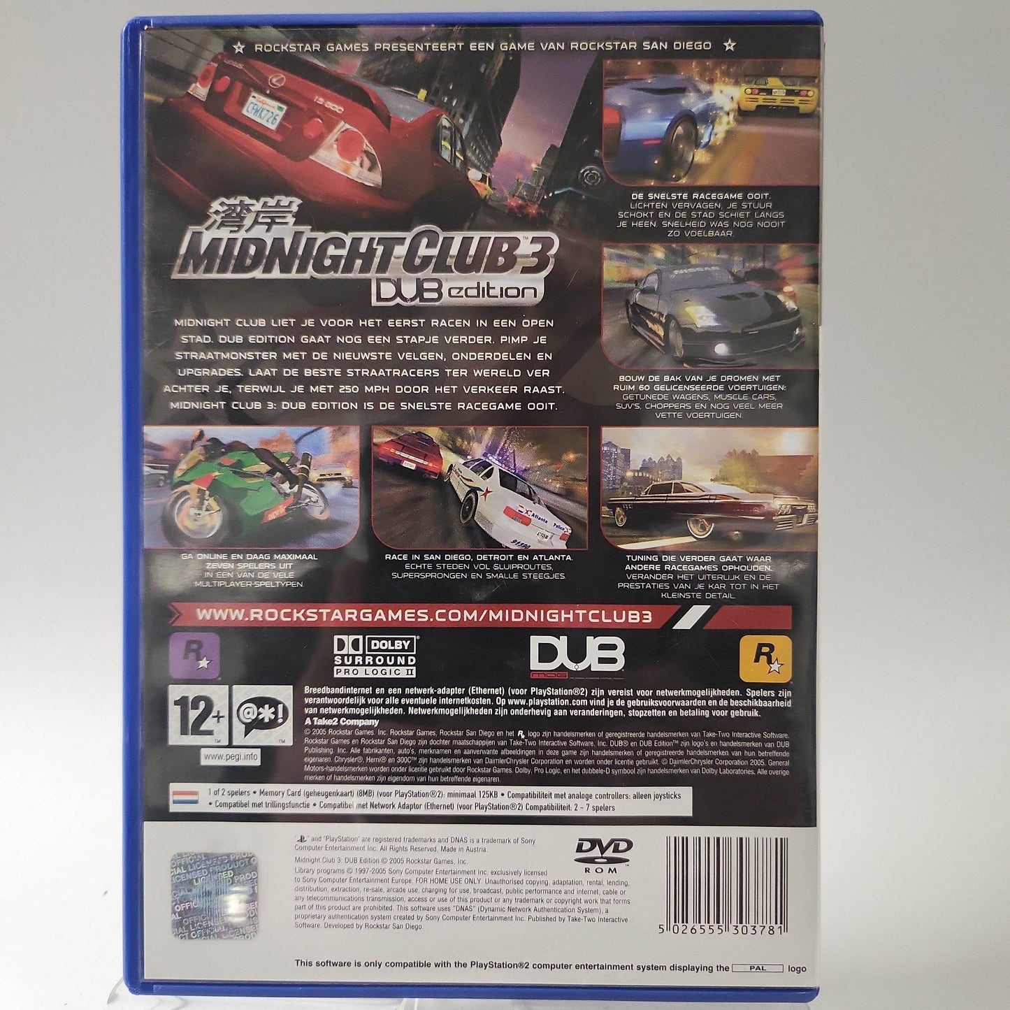 Midnight Club 3: DUB Edition Playstation 2 - Feniks Gameshop