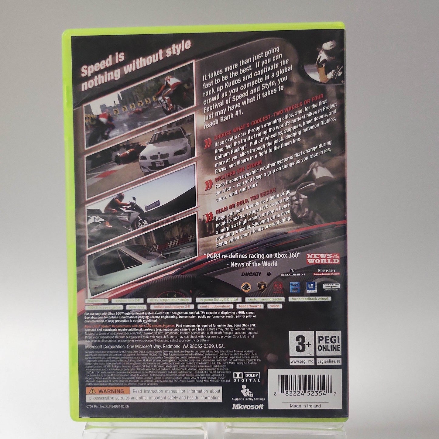 Project Gotham Racing 4 Classics Xbox 360 - Feniks Gameshop