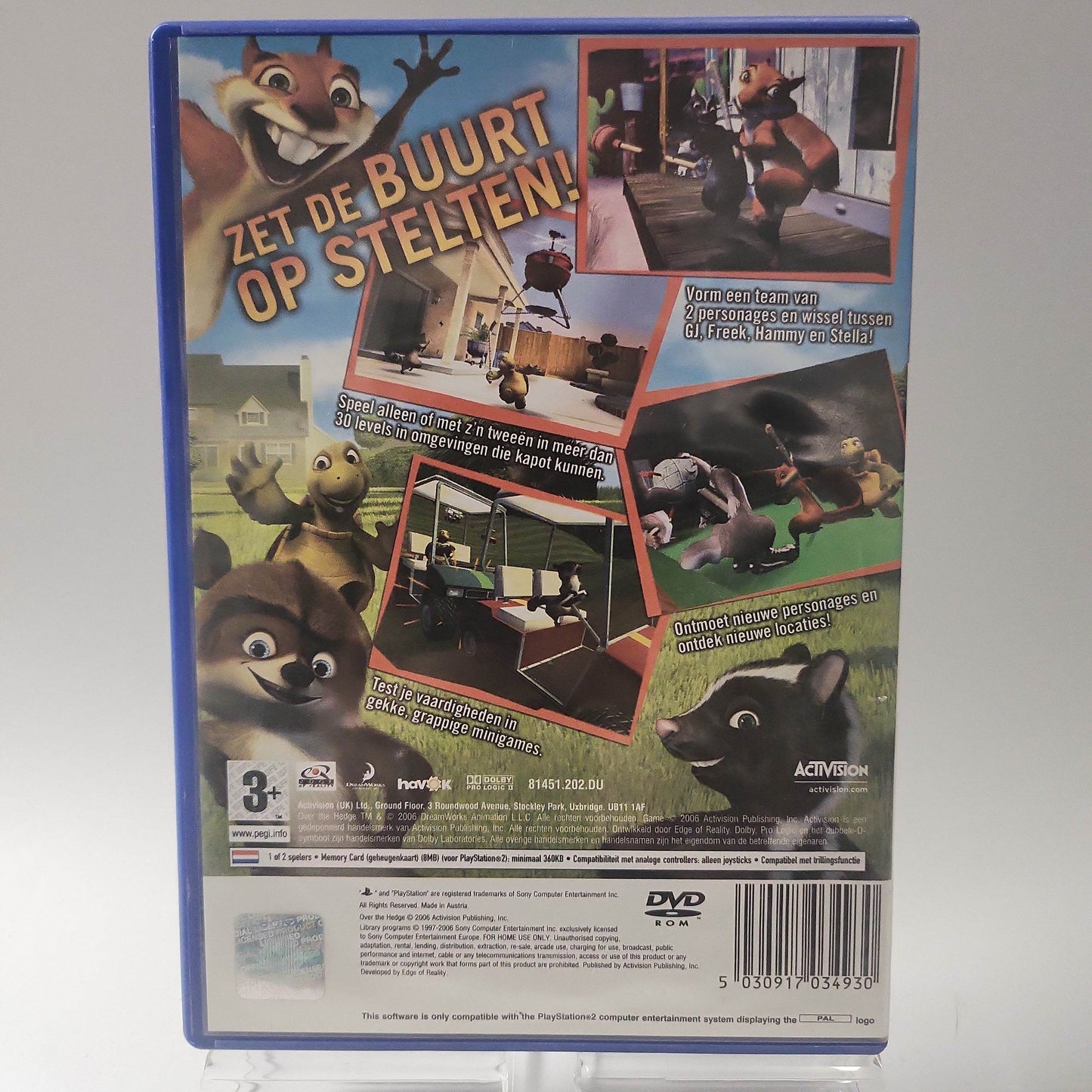 Over the Hedge Beesten bij de Buren Playstation 2 - Feniks Gameshop