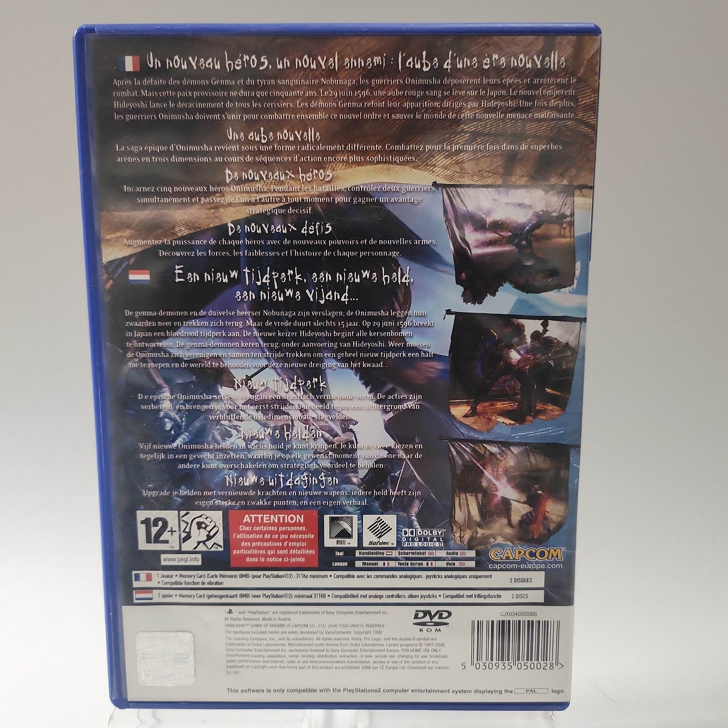 Onimusha Dawn of Dreams Playstation 2 - Feniks Gameshop