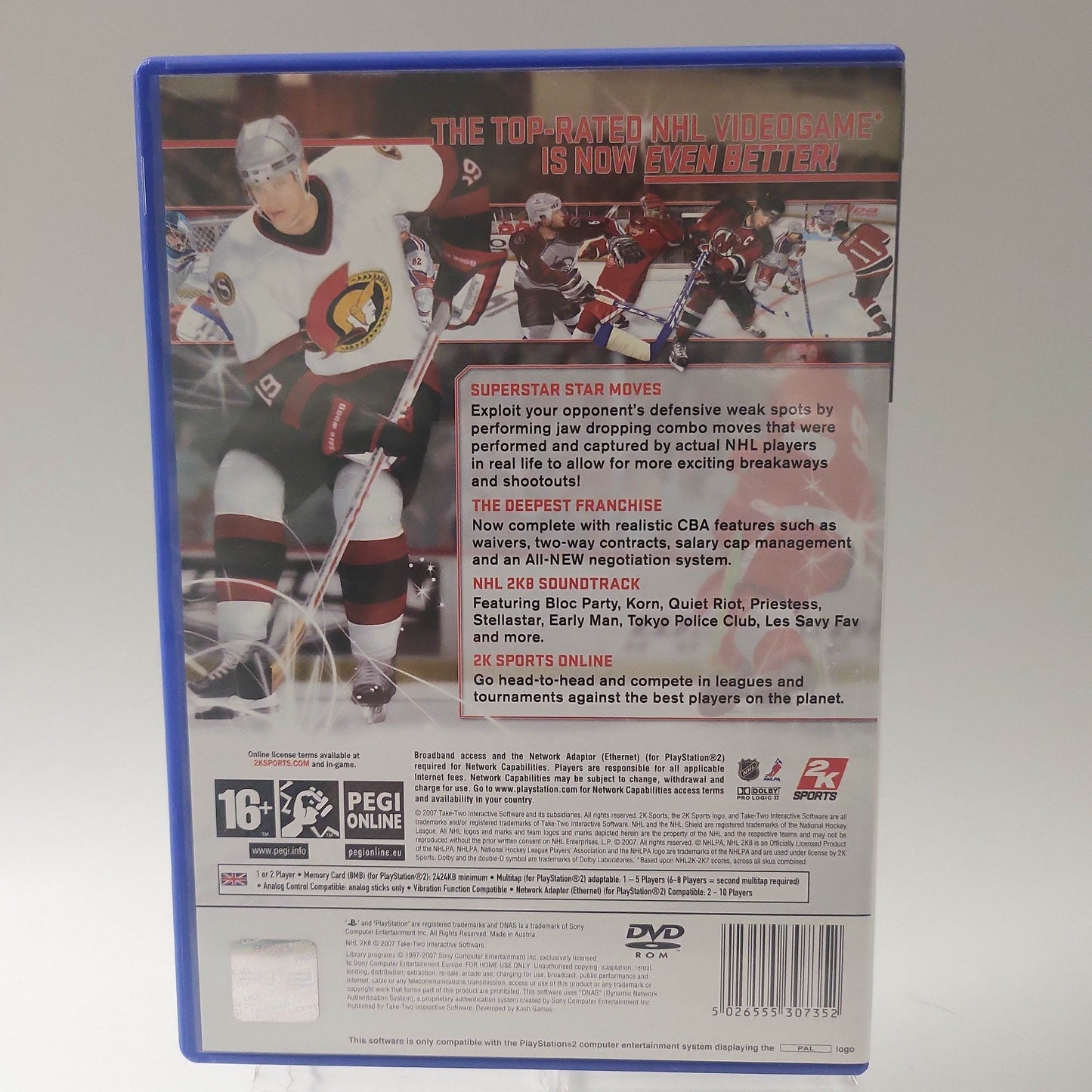 NHL 2K8 Playstation 2 - Feniks Gameshop