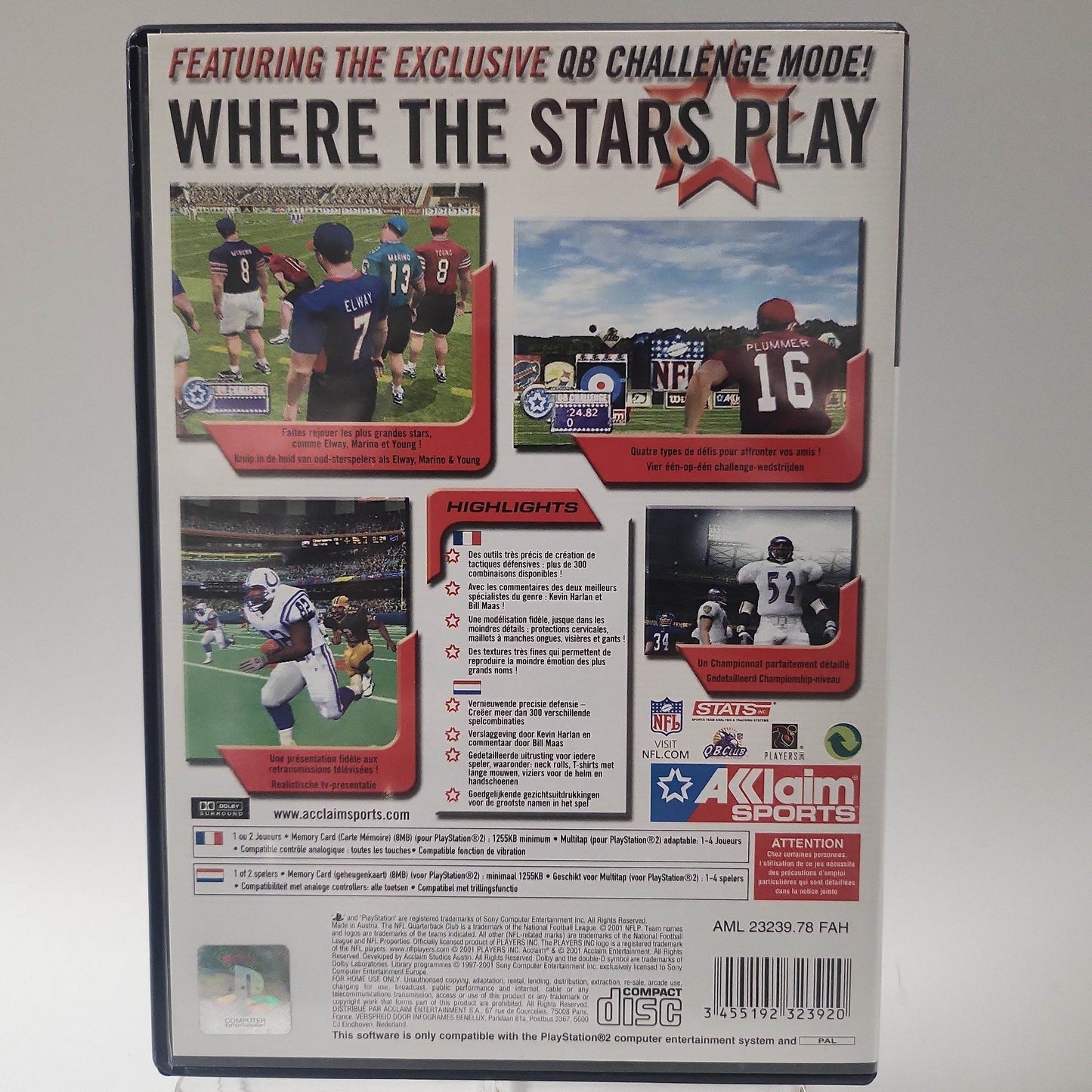 NFL QB Club 2002 Playstation 2 - Feniks Gameshop