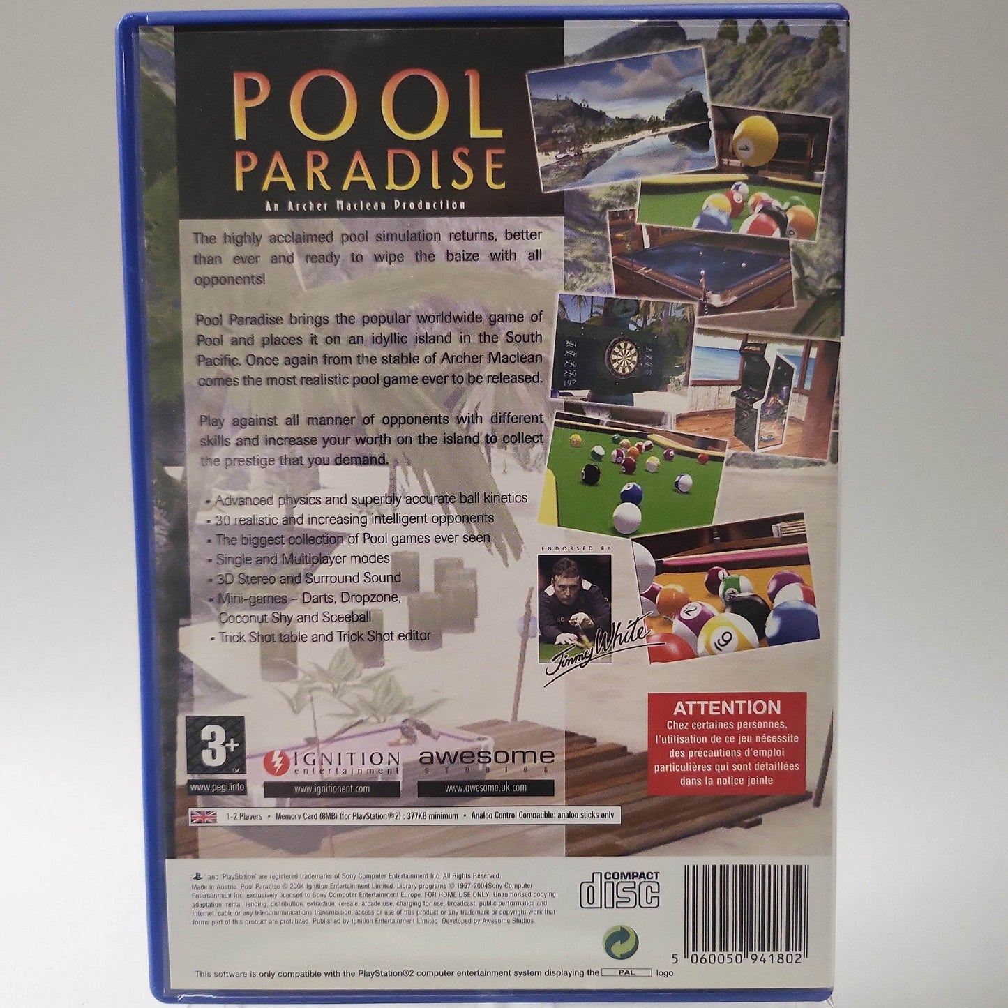 Pool Paradise Playstation 2 - Feniks Gameshop
