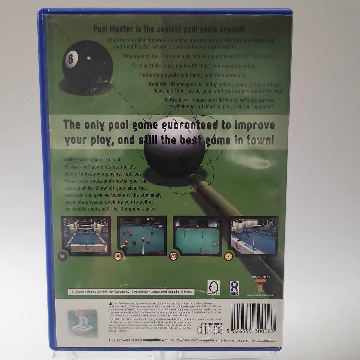 Pool Masters Playstation 2 - Feniks Gameshop