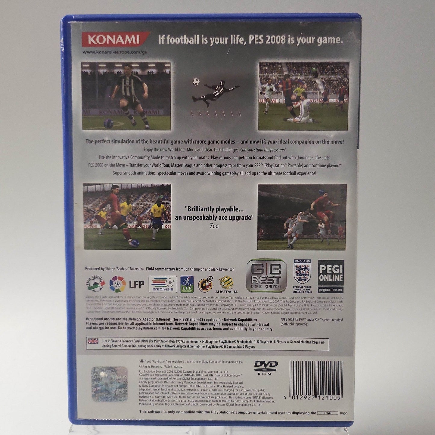 Pro Evolution Soccer 2008 Playstation 2 - Feniks Gameshop