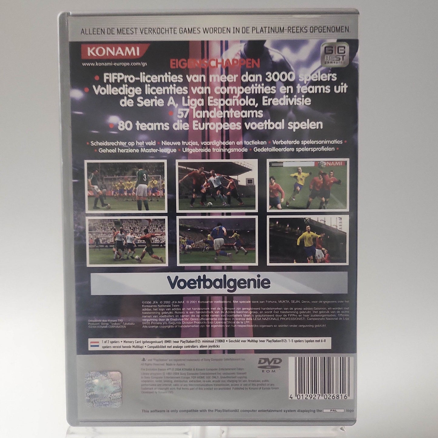 Pro Evolution Soccer 4 Platinum Edition Playstation 2 - Feniks Gameshop