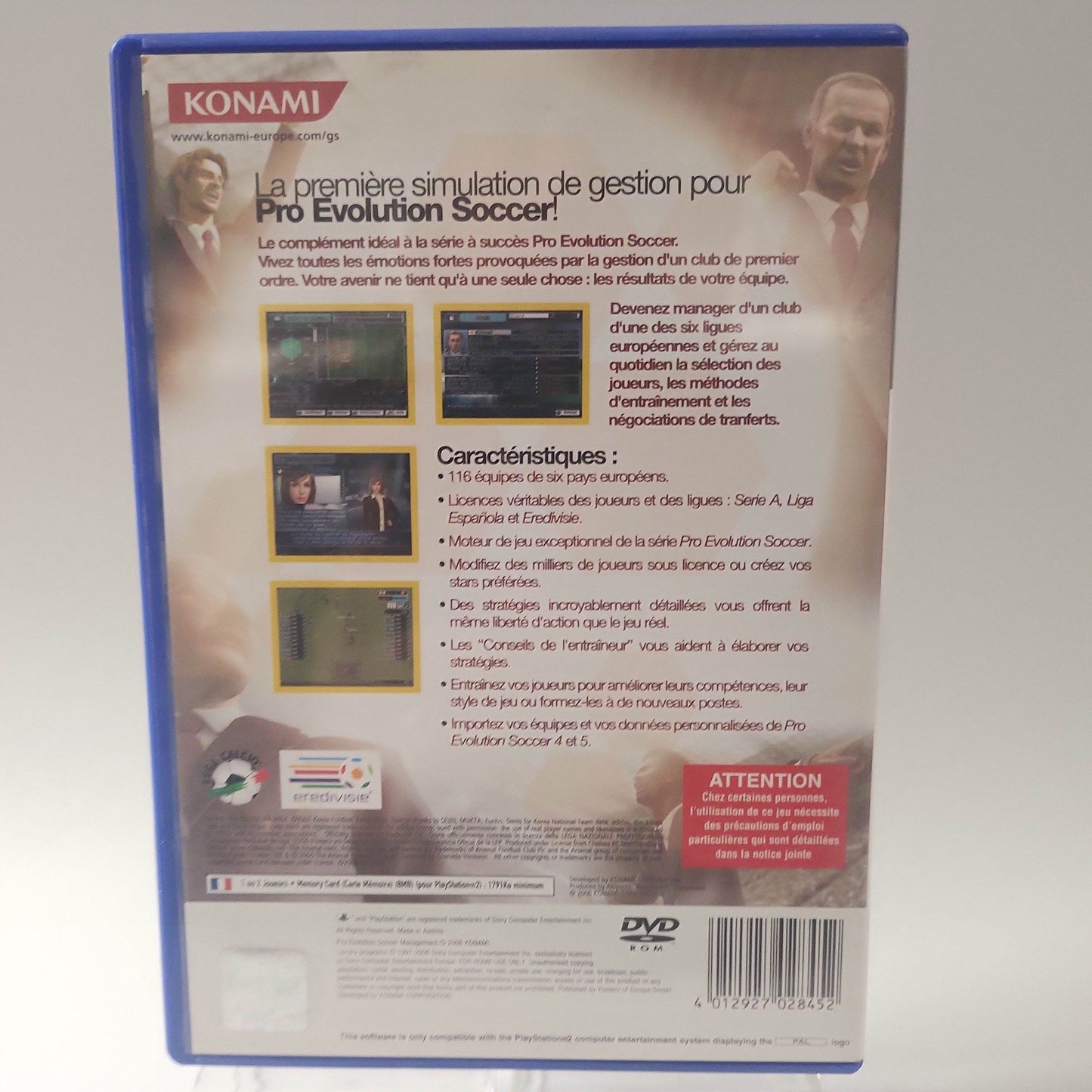 Pro Evolution Soccer Management Playstation 2 - Feniks Gameshop