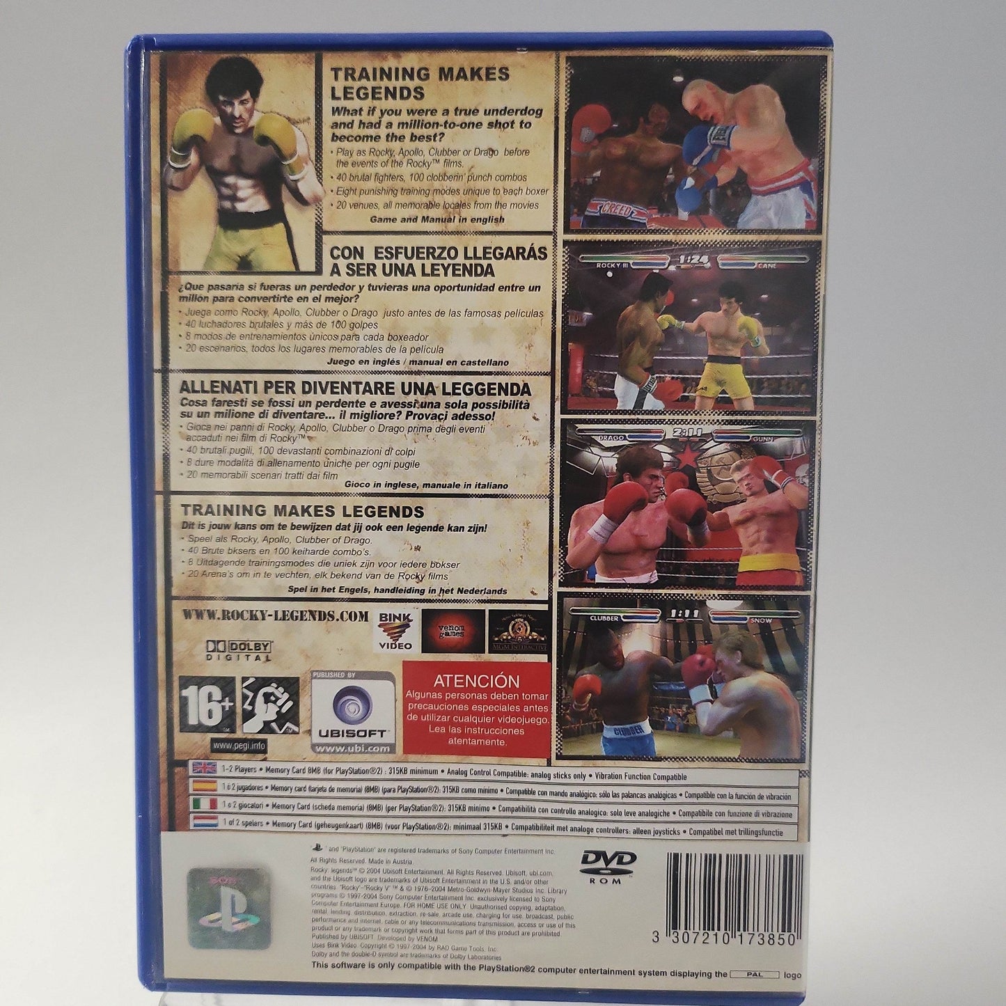 Rocky Legends Playstation 2 - Feniks Gameshop