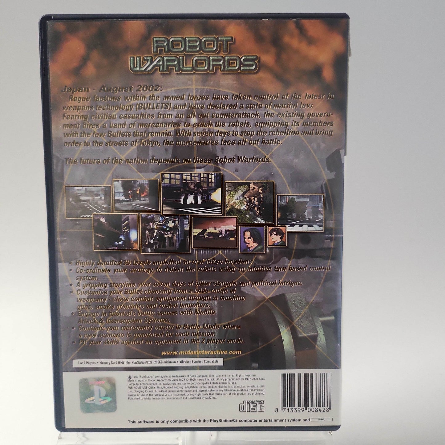 Robot Warlords Playstation 2 - Feniks Gameshop